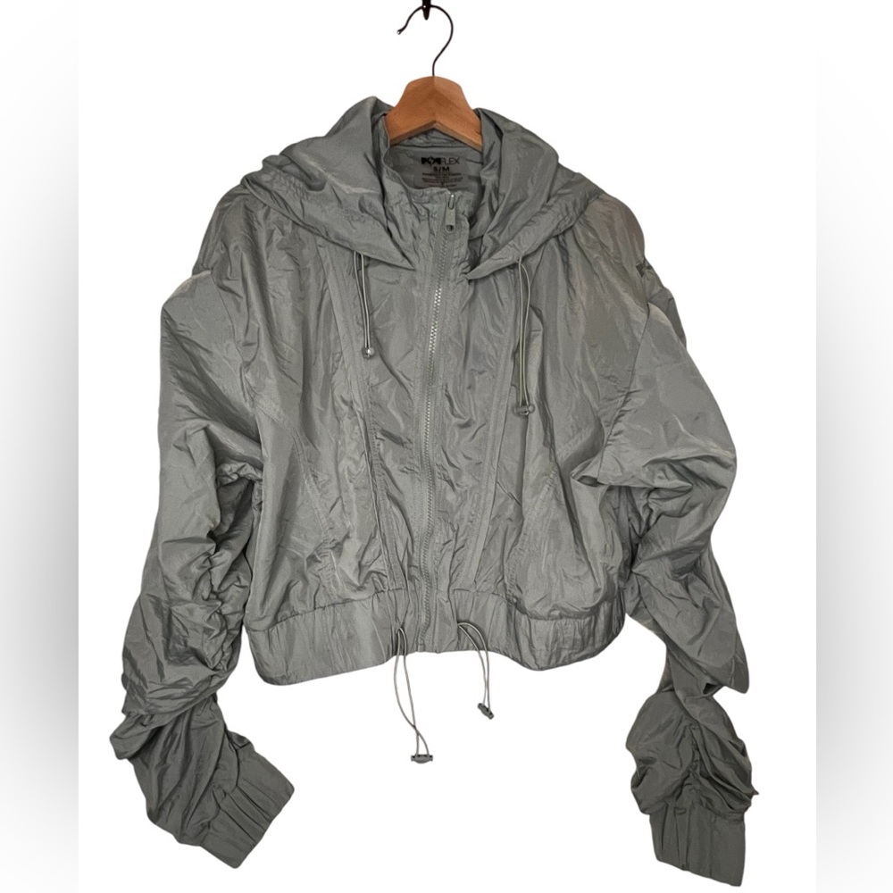 POPFLEX Whimsical Breeze Windbreaker - Blue Ice - Size S/M